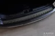 Avisa fekete matt 3 mm bordázott alumínium lökhárítóvédő JEEP CHEROKEE V FL 2018->