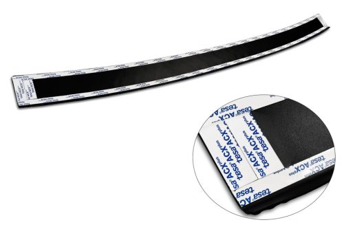 Avisa fekete matt 3 mm bordázott alumínium lökhárítóvédő XC60 II/R-Design 2017-2021, FL2021-2025, FL2025->, XC60 II Plug-In Hybrid 2019-2021 stb.