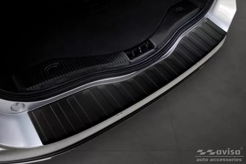 Avisa fekete matt acél lökhárítóvédő FORD MONDEO MK5 Turnier 2014-2019, FL2019->