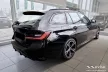 Avisa fekete matt acél lökhárítóvédő BMW 3 G21 VII Touring M-pakiet 2022->