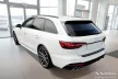 Avisa fekete matt acél lökhárítóvédő AUDI A4 B9 Avant/S-line 2015-2019, FL2019->, AUDI S4 Avant 2015-2019, FL.2019->