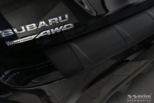 Avisa fekete matt acél lökhárítóvédő SUBARU CROSSTREK III 2023->