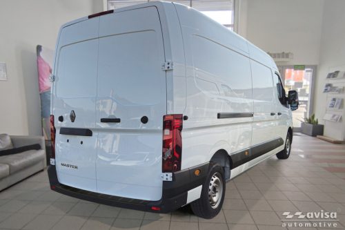 Avisa fekete matt acél lökhárítóvédő RENAULT MASTER IV 2024->