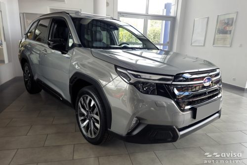 Avisa fekete matt acél lökhárítóvédő SUBARU FORESTER VI 2024->