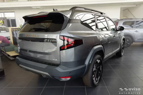 Avisa fekete matt acél lökhárítóvédő DACIA BIGSTER 2024->