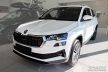 Avisa selyem ezüst acél lökhárítóvédő SKODA KAROQ FL2022->/Sportline FL 2022->