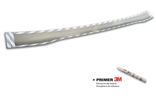 Avisa ezüst szatén 1 mm texturált acél lökhárítóvédő új kollekció, texturált 1 mm 5/WL TRANSIT CUSTOM II 2023->/E-TRANS II stb.