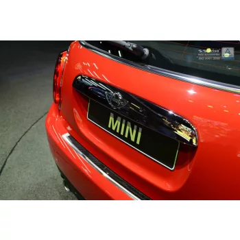   Avisa tüköracél, fekete karbon acél és karbon lökhárítóvédő MINI COOPER III 07.2014->