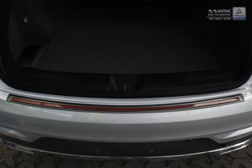 Avisa fekete acél, piros-fekete karbon acél és karbon lökhárítóvédő MERCEDES GLE Coupe C292 2015-2019