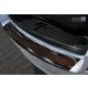 Avisa lökhárítóvédő BMW 5 F11 touring 2010-2013, FL 2013-2017 acél & carbon mintás fekete acél, p