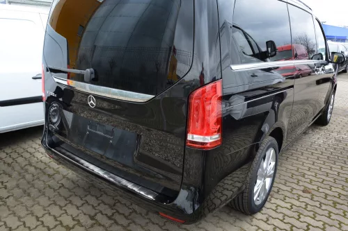 Avisa fekete acél lökhárítóvédő MERCEDES V Class W447/VITO III/Marco Polo 2014-2019, FL2019-2024, FL 2024->