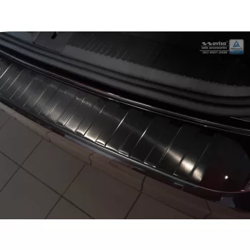   Avisa fekete acél lökhárítóvédő VOLKSWAGEN PASSAT B8 variant/R-line/Alltrack/GTE 2014-2019, FL2019->2023