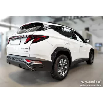   Avisa fekete acél lökhárítóvédő HYUNDAI TUCSON IV 2020- 2024, FL.2024->/HYUNDAI TUCSON IV N-Line 2020-2024, FL.2024->