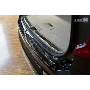   Avisa fekete acél lökhárítóvédő VOLVO XC90 II 2015- 2019 FL.2019 - 2024 FL.2024->