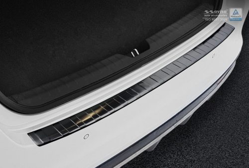 Avisa lökhárítóvédő KIA OPTIMA IV limousine 2015->acél fekete