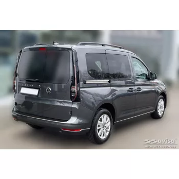   Avisa fekete acél lökhárítóvédő VOLKSWAGEN CADDY V (SB) 2020->, VOLKSWAGEN CADDY CARGO V (SB) furgon 2020->