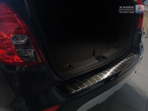 Avisa fekete acél lökhárítóvédő OPEL MOKKA X FL2016->