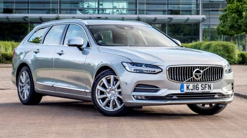 Avisa fekete acél lökhárítóvédő VOLVO V90 combi 2016->, VOLVO V90 Cross Country 2016->