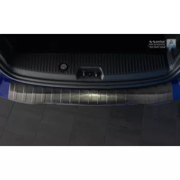   Avisa fekete acél lökhárítóvédő FORD TOURNEO COURIER I 2014-FL.2017, FL2017-2022, FORD TRANSIT COURIER I 2014-FL.2017, FL2017-2022