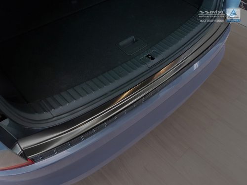 Avisa lökhárítóvédő SKODA KODIAQ crossover RS 2019-2021, FL2021->acél fekete