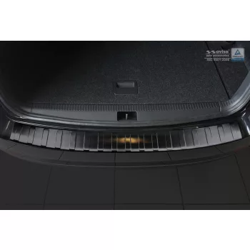   Avisa fekete acél lökhárítóvédő SKODA OCTAVIA III combi FL2016-2019