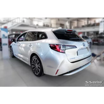   Avisa fekete acél lökhárítóvédő SUZUKI SWACE combi 2020->, TOYOTA COROLLA XII touring sports 2018->/GR SPORT 2018->