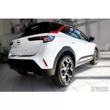   Avisa fekete acél lökhárítóvédő OPEL MOKKA II (B) crossover 2020->