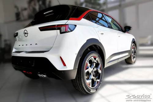 Avisa fekete acél lökhárítóvédő OPEL MOKKA II (B) crossover 2020->