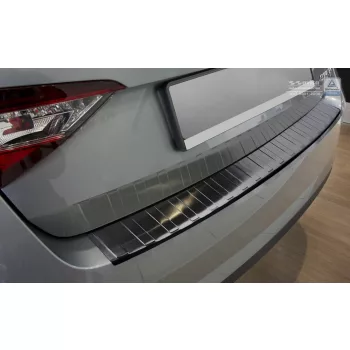   Avisa fekete acél lökhárítóvédő SKODA SUPERB III liftback limousine 2015-2019, FL 2019->FL2019-2023