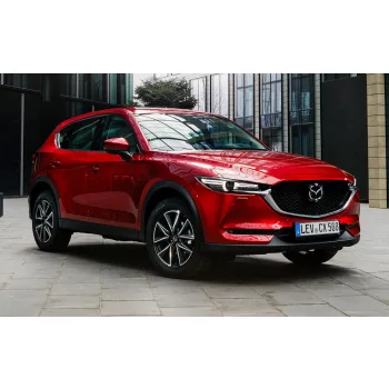   Avisa fekete acél lökhárítóvédő MAZDA CX-5 II 2017-2021, FL 2021->
