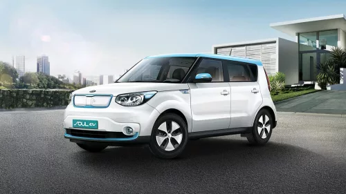 Avisa fekete acél lökhárítóvédő (2 darabos) KIA SOUL II EV 2014->