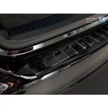   Avisa fekete acél lökhárítóvédő MERCEDES C Class W205 T-model 2014-2018, FL2018-2021