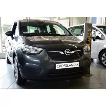  Avisa fekete acél lökhárítóvédő OPEL CROSSLAND X 2017-2020, FL2020->