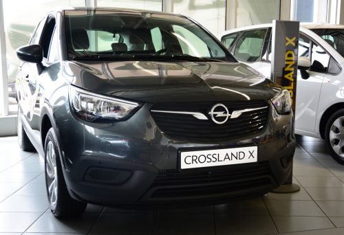 Avisa fekete acél lökhárítóvédő OPEL CROSSLAND X 2017-2020, FL2020->