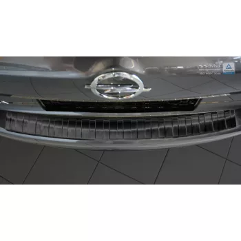   Avisa fekete acél lökhárítóvédő OPEL INSIGNIA B sports tourer/GSI/Country tourer 2017-2020, FL2020->