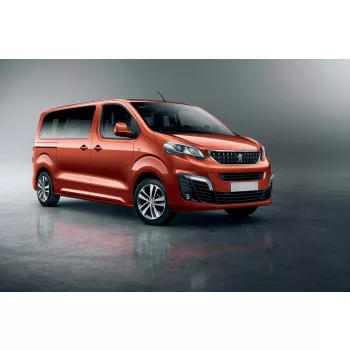   Avisa fekete acél lökhárítóvédő CITROEN SPACETOURER 2016->, OPEL VIVARO III 2019->, PEUGEOT TRAVELLER 2016->, TOYOTA PROACE VERSO II 2016->