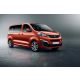 Avisa lökhárítóvédő TOYOTA PROACE VERSO II 2016->acel fekete