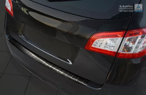 Avisa fekete acél lökhárítóvédő PEUGEOT 508 I SW 2011-2014, FL2014-2018/PEUGEOT 508 I RXH 2011-2014, FL2014-2018