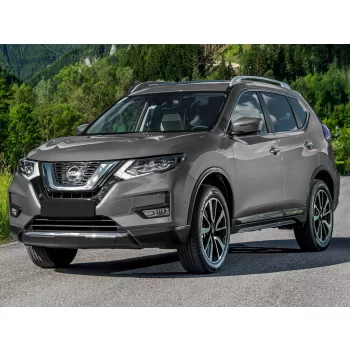   Avisa fekete acél lökhárítóvédő NISSAN X-TRAIL III (T32) FL2017-2021