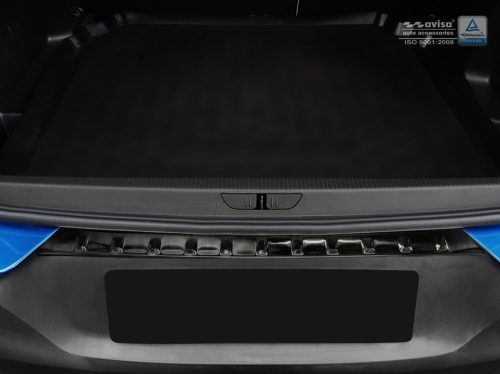 Avisa lökhárítóvédő OPEL GRANDLAND X/Hybrid 2017-2021 acél fekete