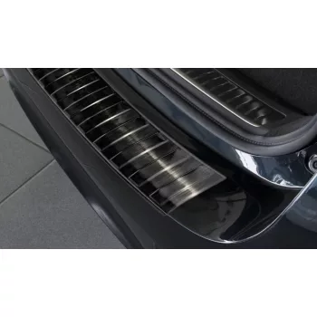   Avisa fekete acél lökhárítóvédő TOYOTA AVENSIS III combi FL2015->
