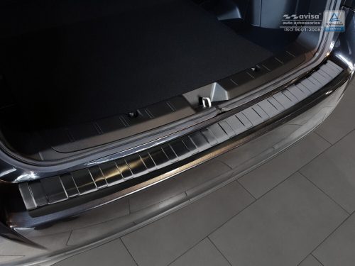 Avisa fekete acél lökhárítóvédő SUBARU IMPREZA V (GT) 5D FL2017->