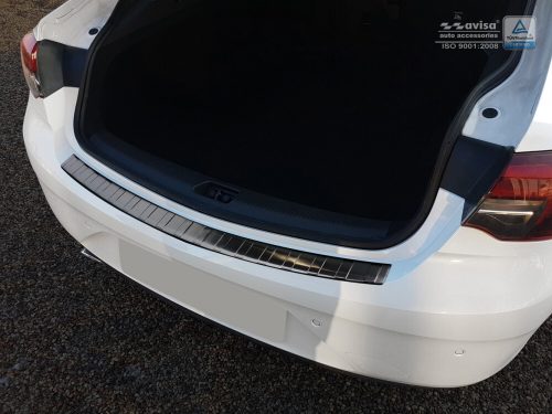Avisa fekete acél lökhárítóvédő OPEL INSIGNIA B GRAND SPORT Liftback 2017-2020, FL2020->