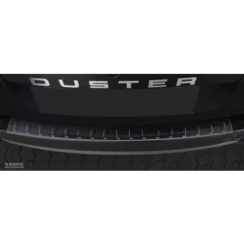   Avisa fekete acél lökhárítóvédő DACIA DUSTER 2010-2013, FL2013-2017