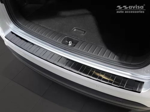 Avisa fekete acél lökhárítóvédő HYUNDAI TUCSON III FL2018-2020
