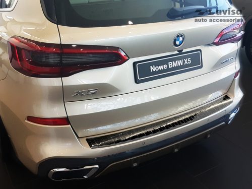 Avisa lökhárítóvédő BMW X5 IV G05 M-pakiet 2018->acél fekete