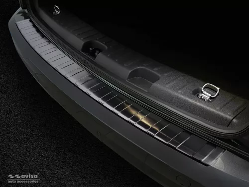 Avisa fekete acél lökhárítóvédő VOLKSWAGEN CADDY 2003-2015, FL2015-2020, VOLKSWAGEN CADDY MAXI 2003-2015, FL02.2015->2020