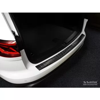   Avisa fekete acél lökhárítóvédő VOLKSWAGEN TOUAREG III 2018-2023 FL 2023->