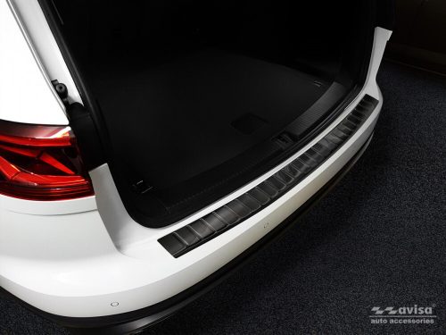 Avisa fekete acél lökhárítóvédő VOLKSWAGEN TOUAREG III 2018-2023 FL 2023->