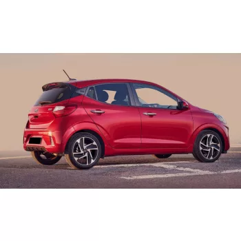   Avisa fekete acél lökhárítóvédő HYUNDAI i10 III hatchback 5D 2019->2023 Fl.2023->